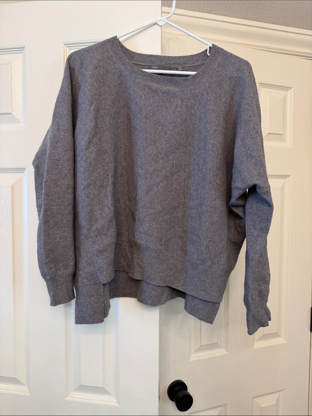 Vince Heather Gray Crewneck Sweater